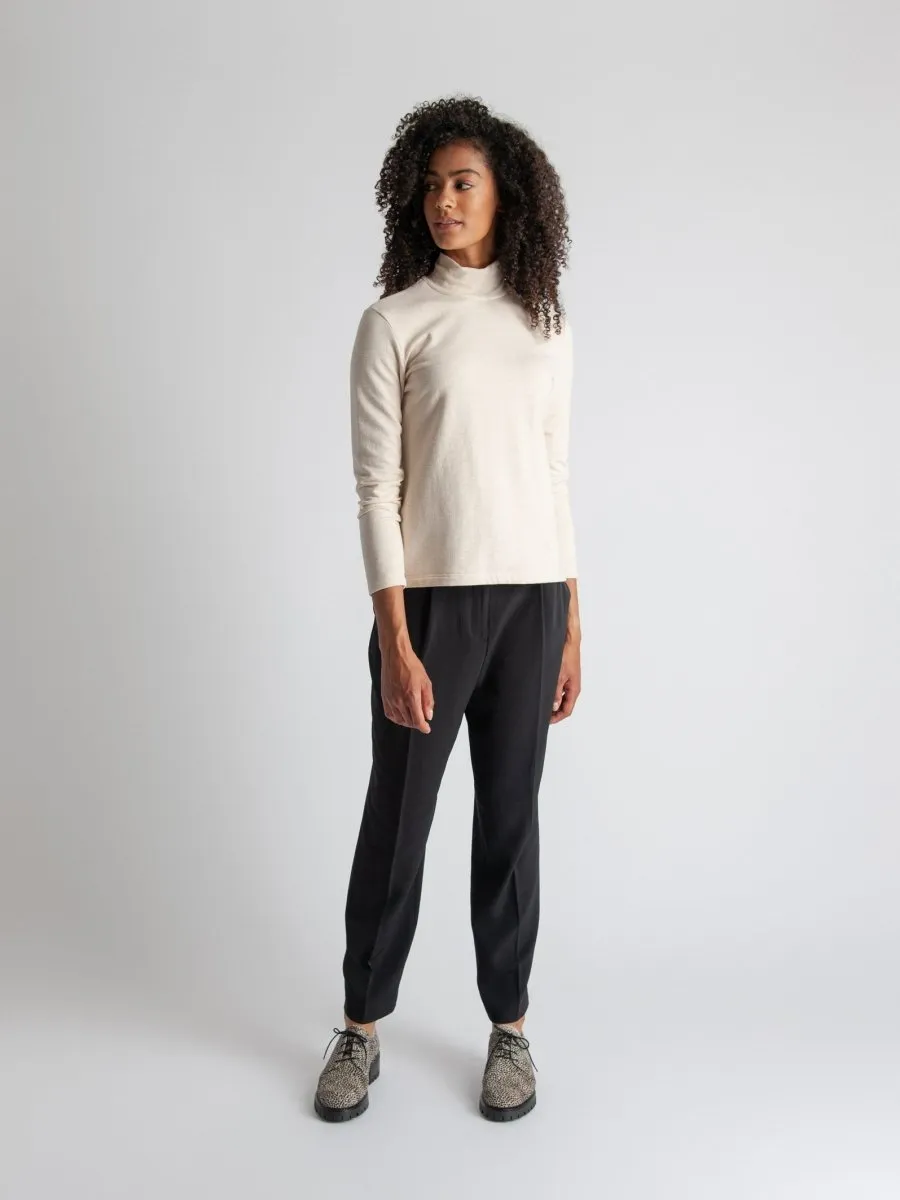 Lepidoptere Cerise Turtleneck (Ivory)