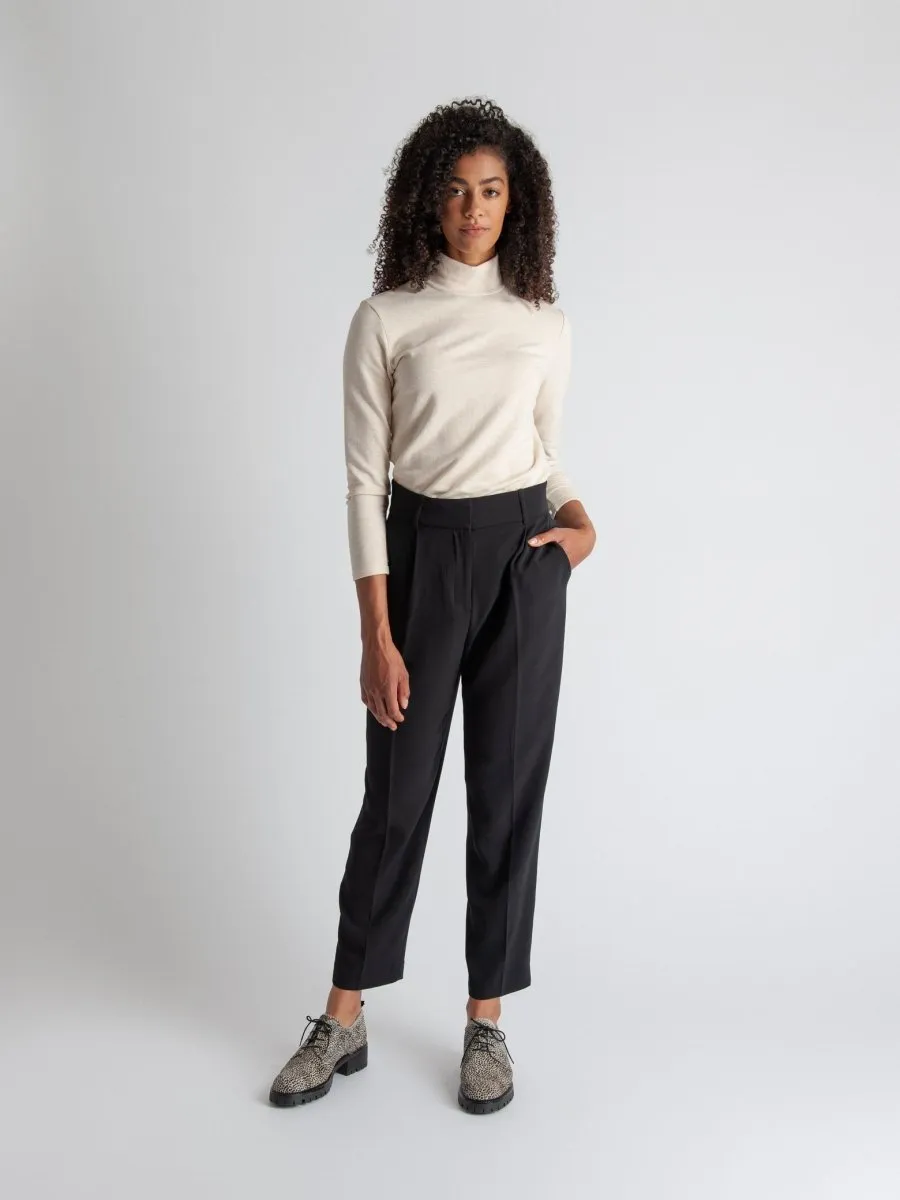 Lepidoptere Cerise Turtleneck (Ivory)