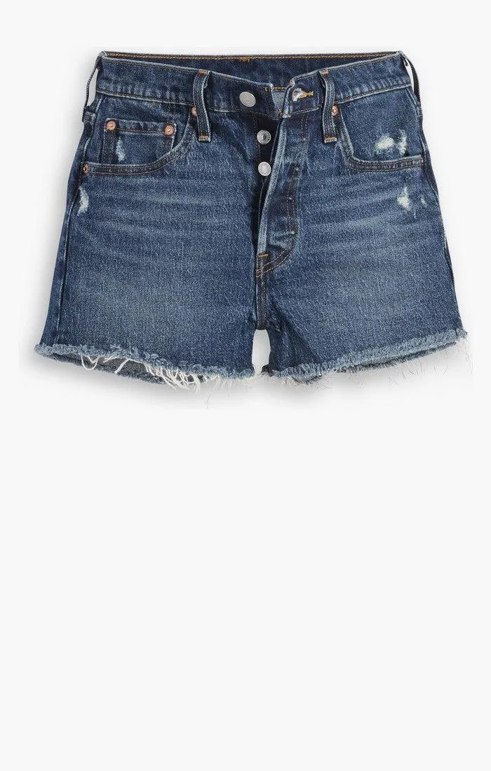 Levi's 501 Short In Personal Pair Dark Wash