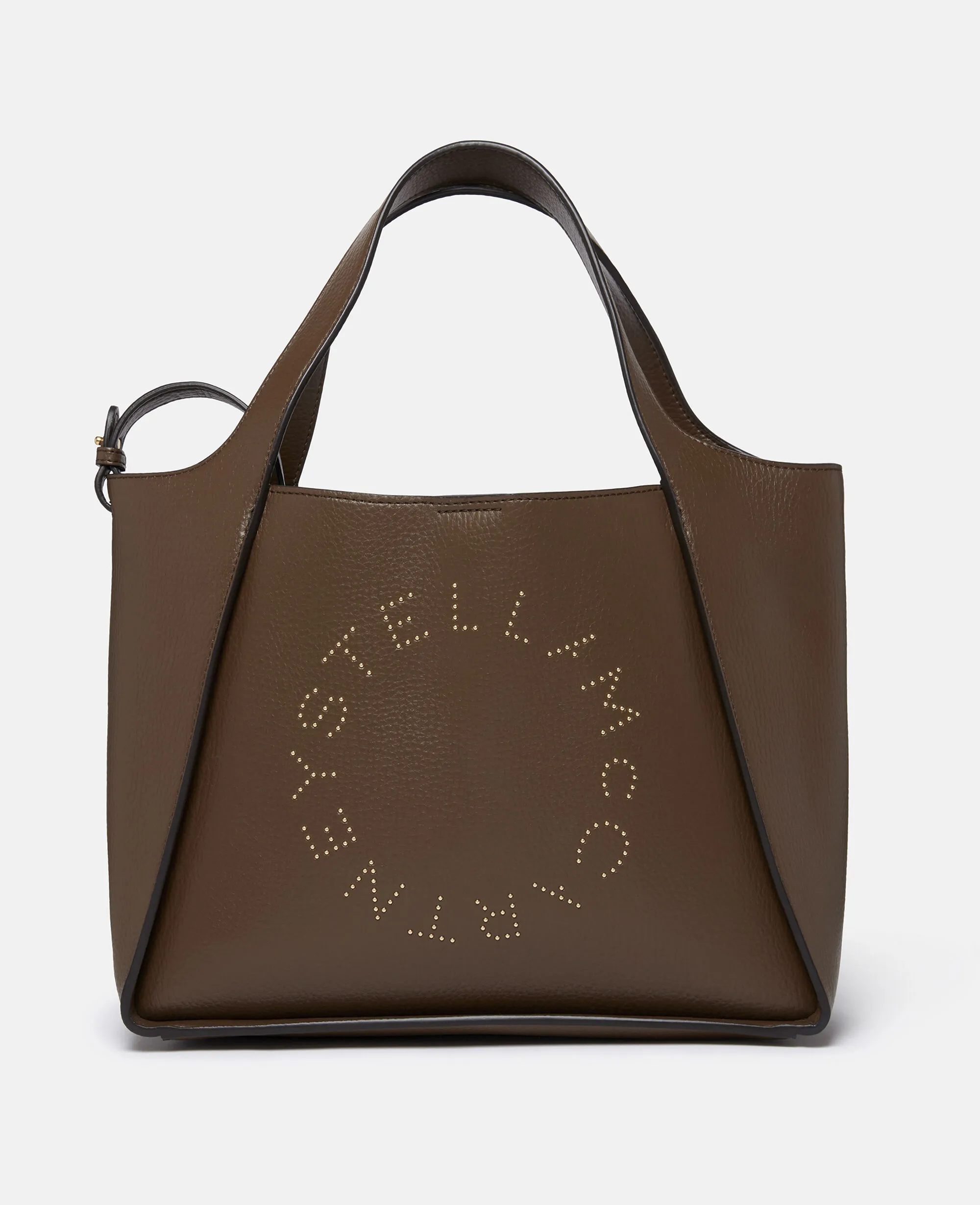 Logo Top Handle Crossbody Tote Bag