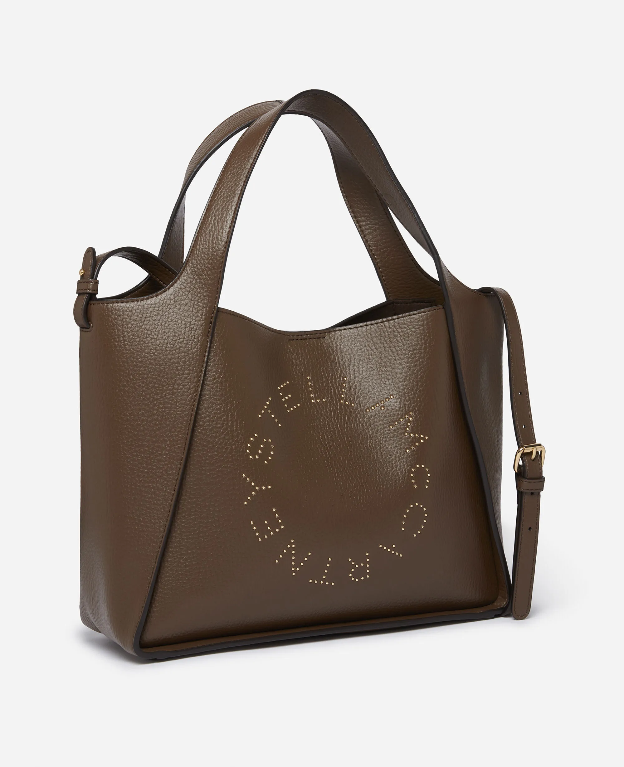 Logo Top Handle Crossbody Tote Bag