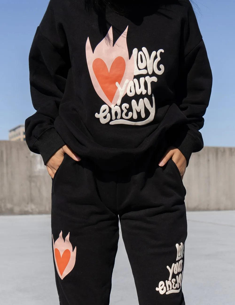 Love Your Enemy Unisex Crewneck