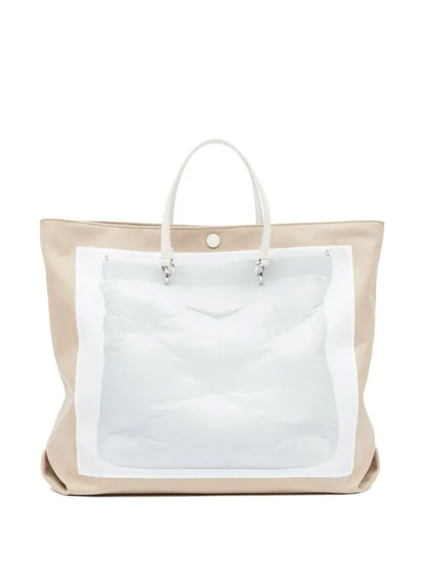 Maison Margiela Glam slam trompe loeil-print tote bag