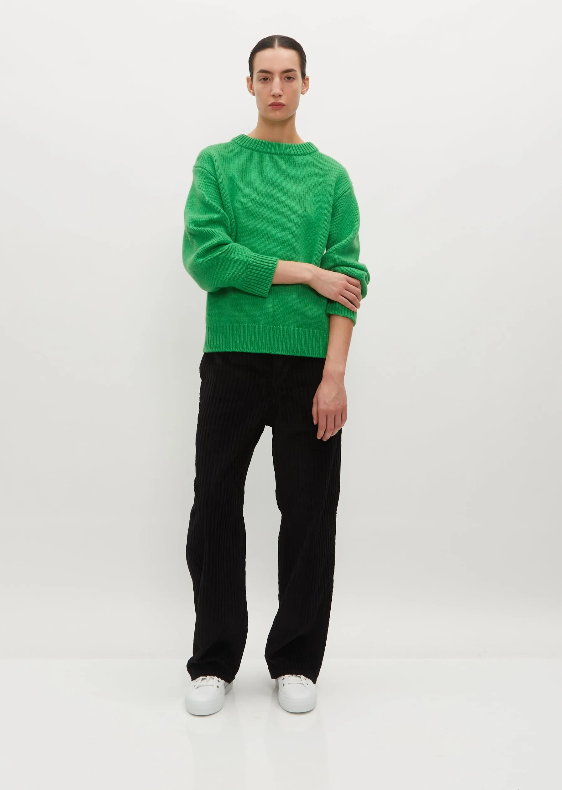 Marble Sweater — Green