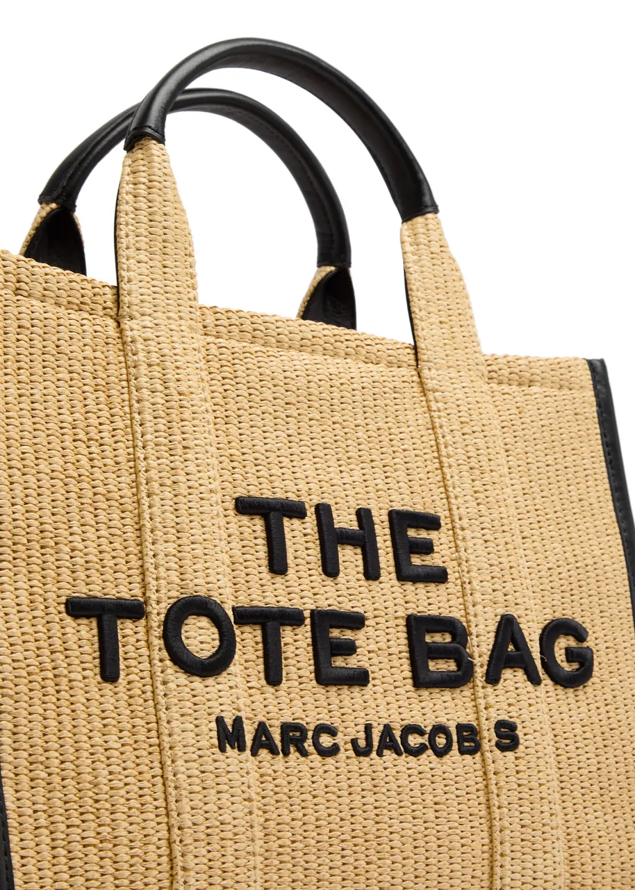 MARC JACOBS The Tote medium straw tote -                         -                     -                