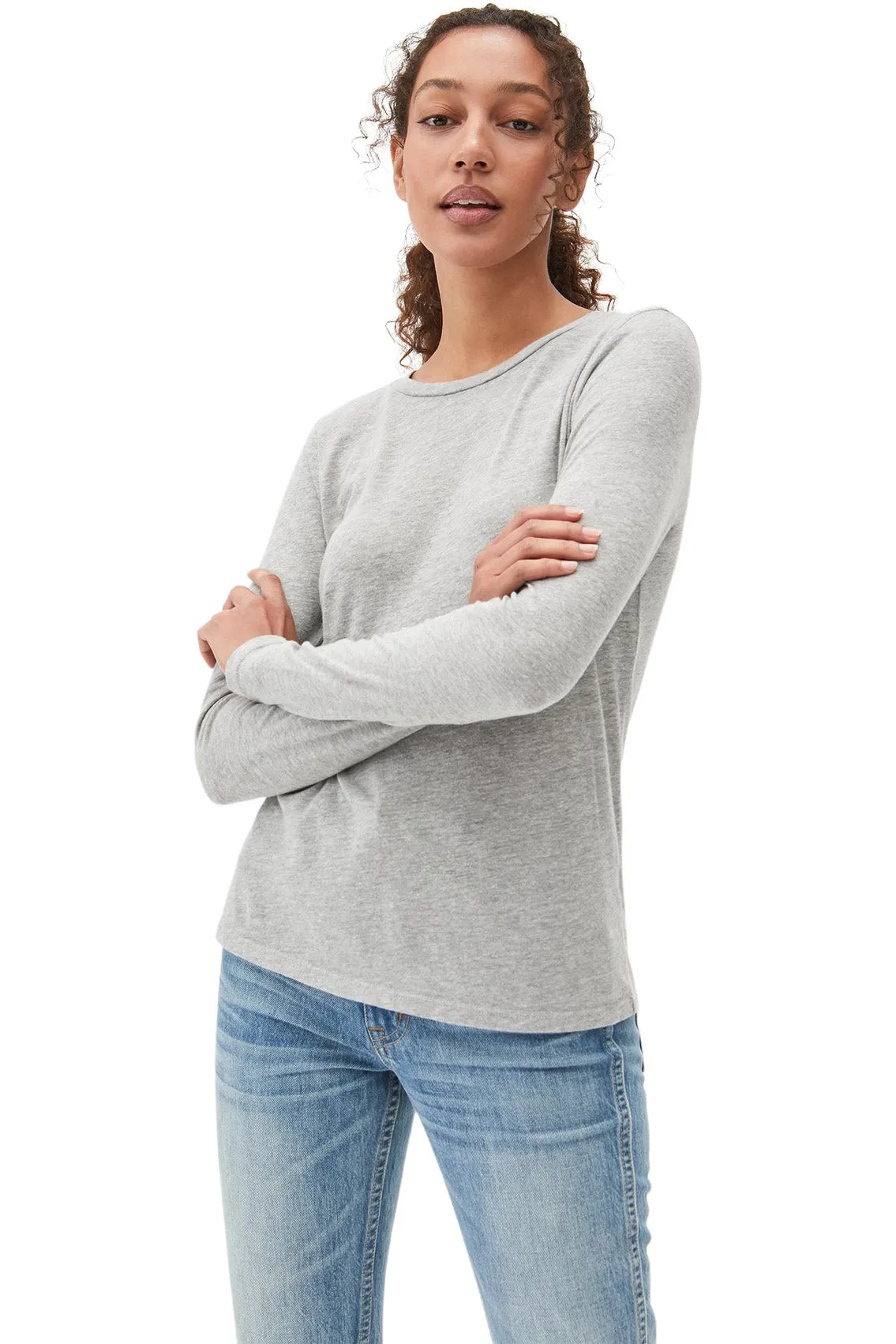 Michael Stars Marie Vintage Long Sleeve Tee