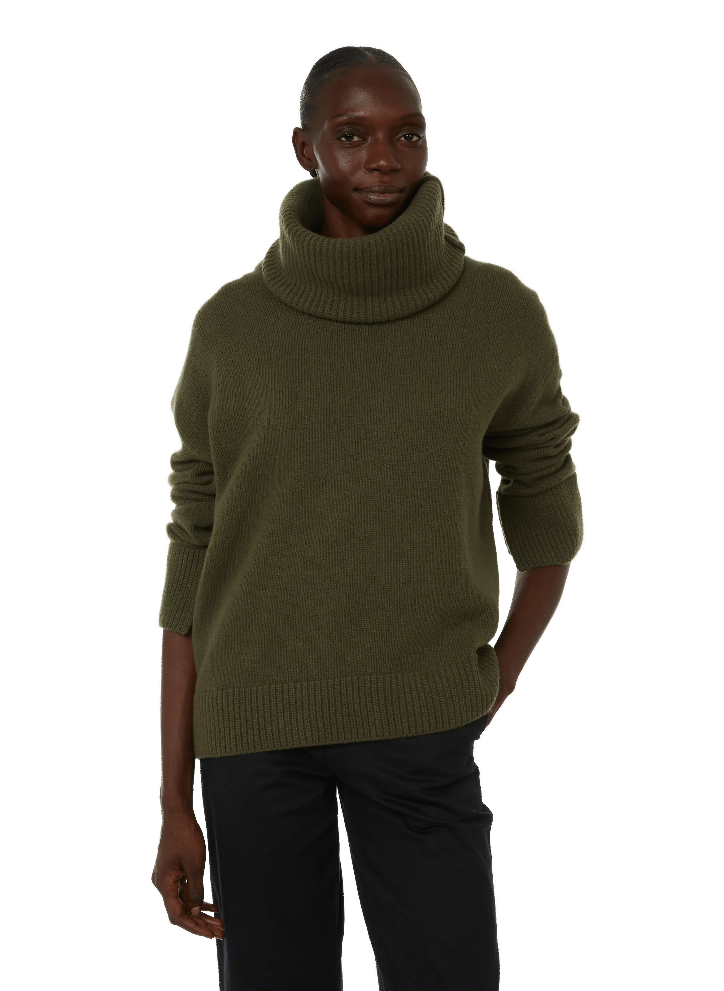 MONCLER  Virgin wool jumper - Green