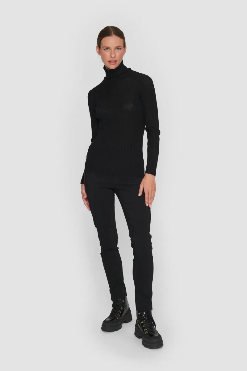 New wool turtleneck pullover