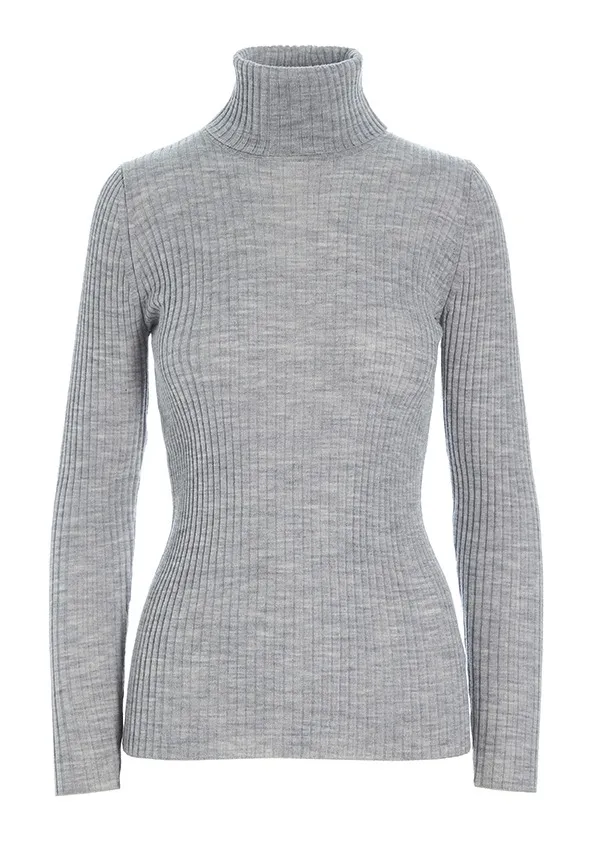 New wool turtleneck pullover