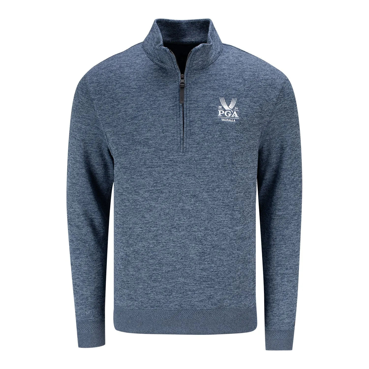 Nike Men's 2024 PGA Championship Player Half-Zip Pullover in Obsidian