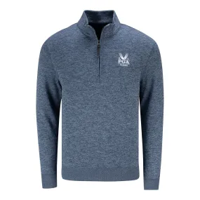 Nike Men's 2024 PGA Championship Player Half-Zip Pullover in Obsidian