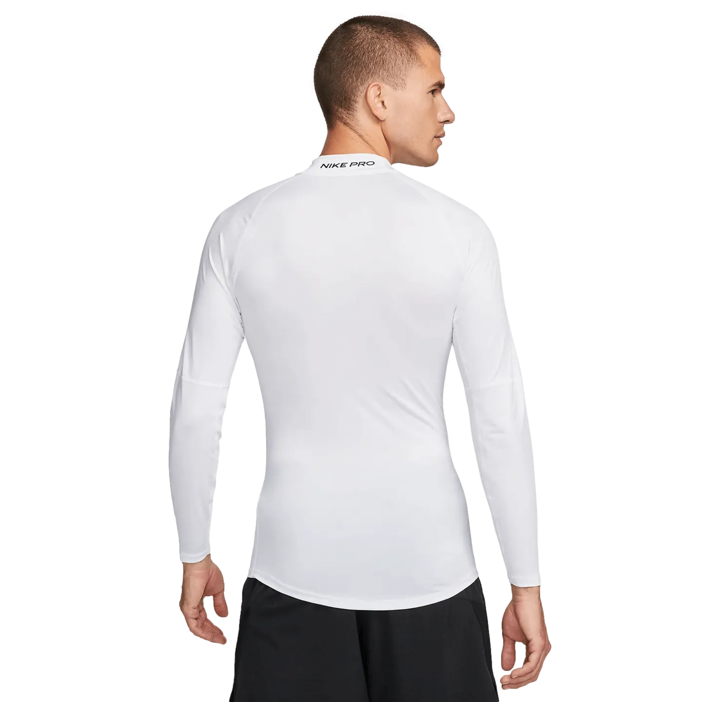 Nike Pro Mock Neck Long Sleeve Tee