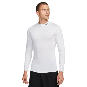 Nike Pro Mock Neck Long Sleeve Tee