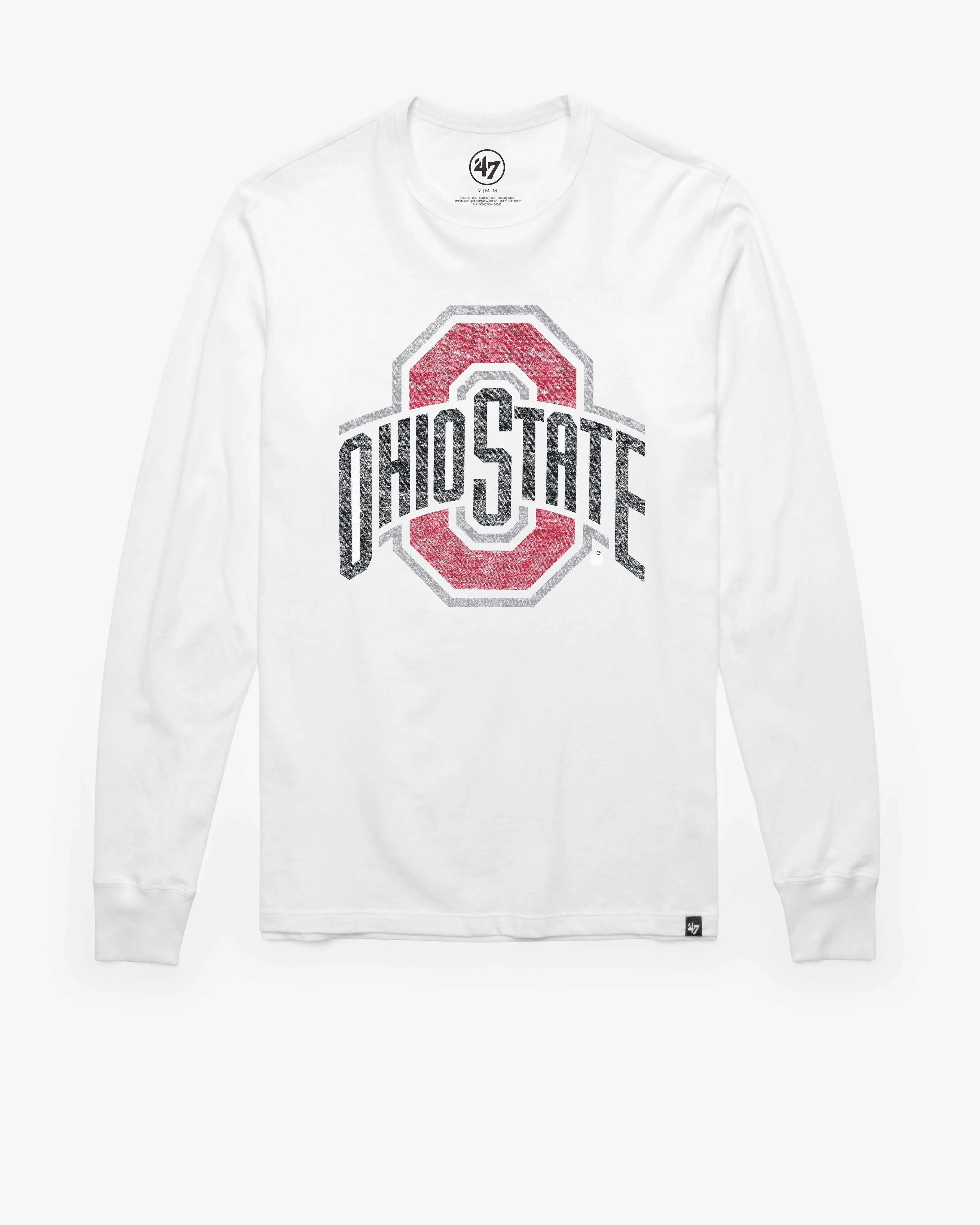 OHIO STATE BUCKEYES PREMIER '47 FRANKLIN LONG SLEEVE TEE