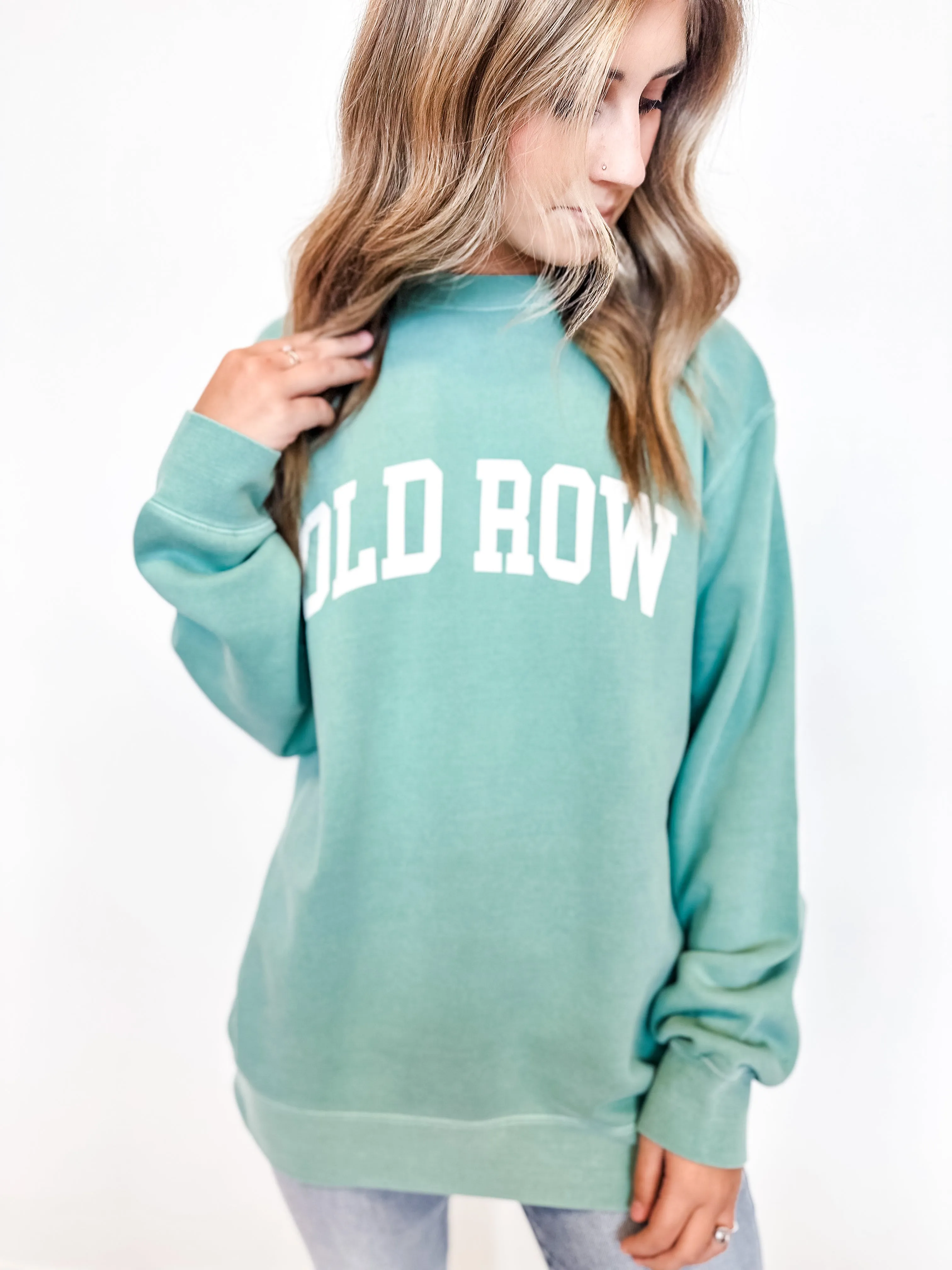 Old Row Crewneck Sweatshirt Many Colors!