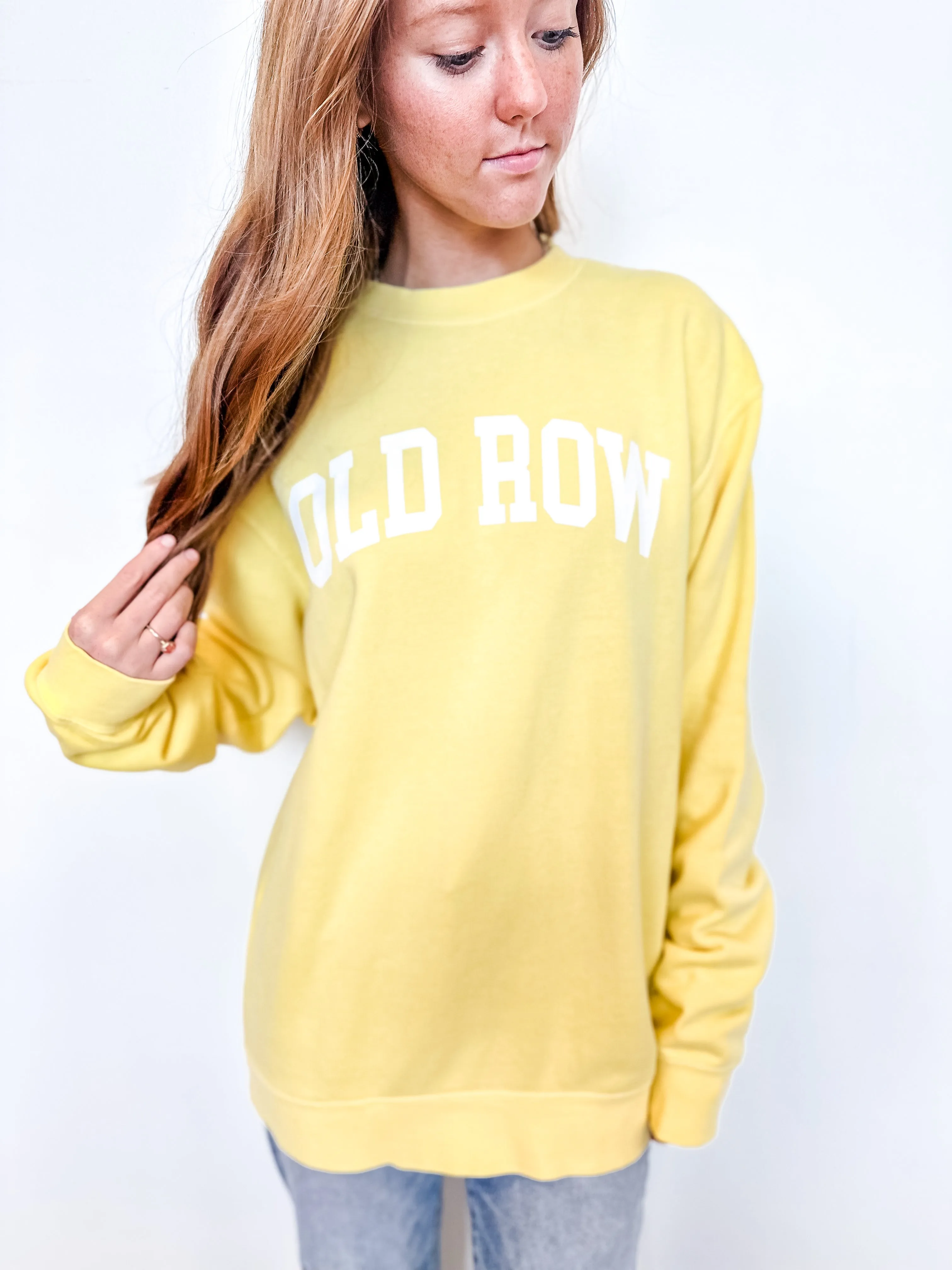 Old Row Crewneck Sweatshirt Many Colors!