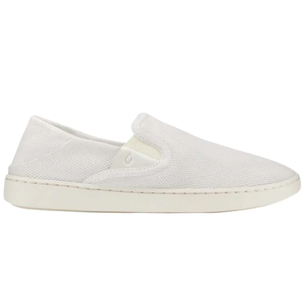 OluKai Pehuea II Slip-On Bright White/ Bright White (Women's)