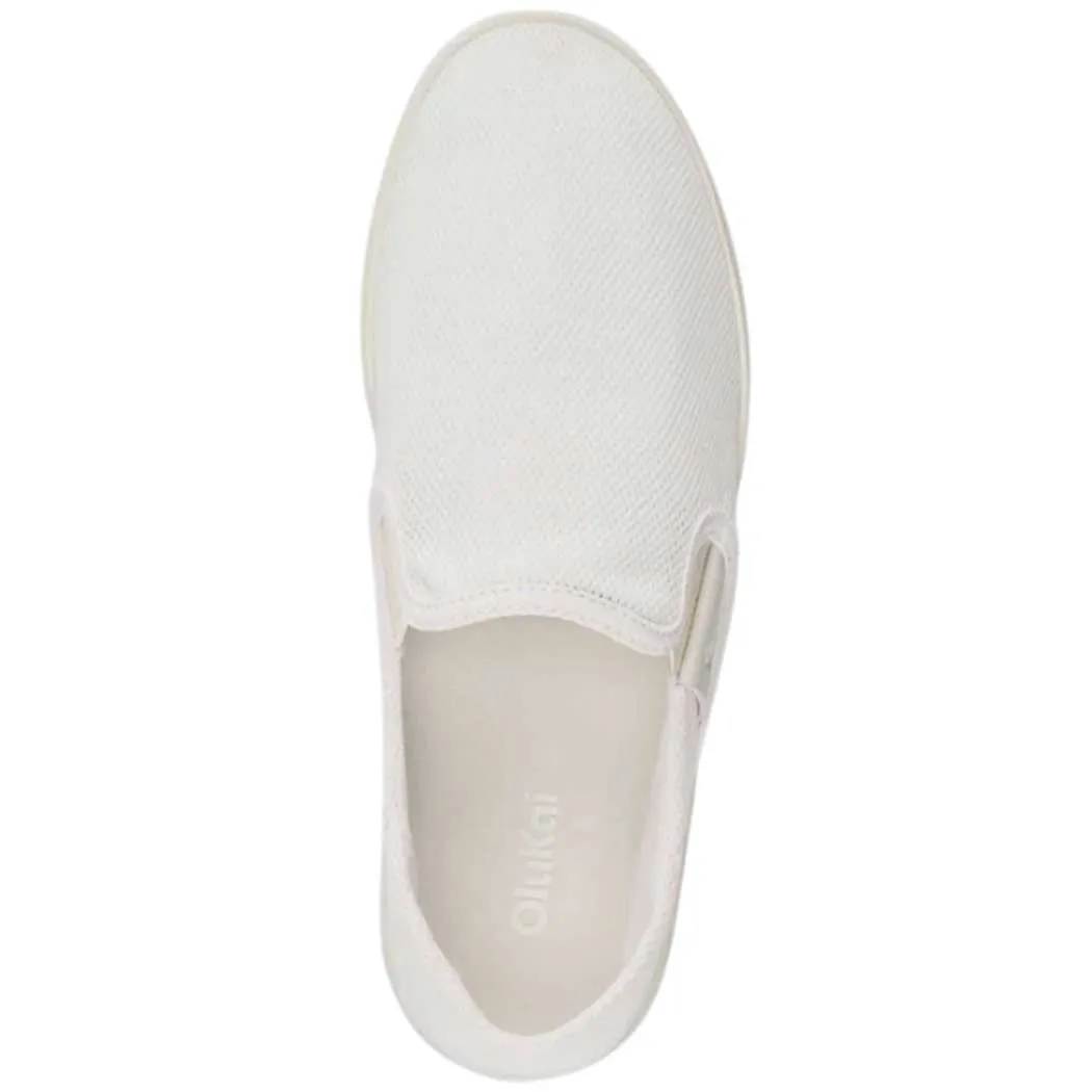 OluKai Pehuea II Slip-On Bright White/ Bright White (Women's)