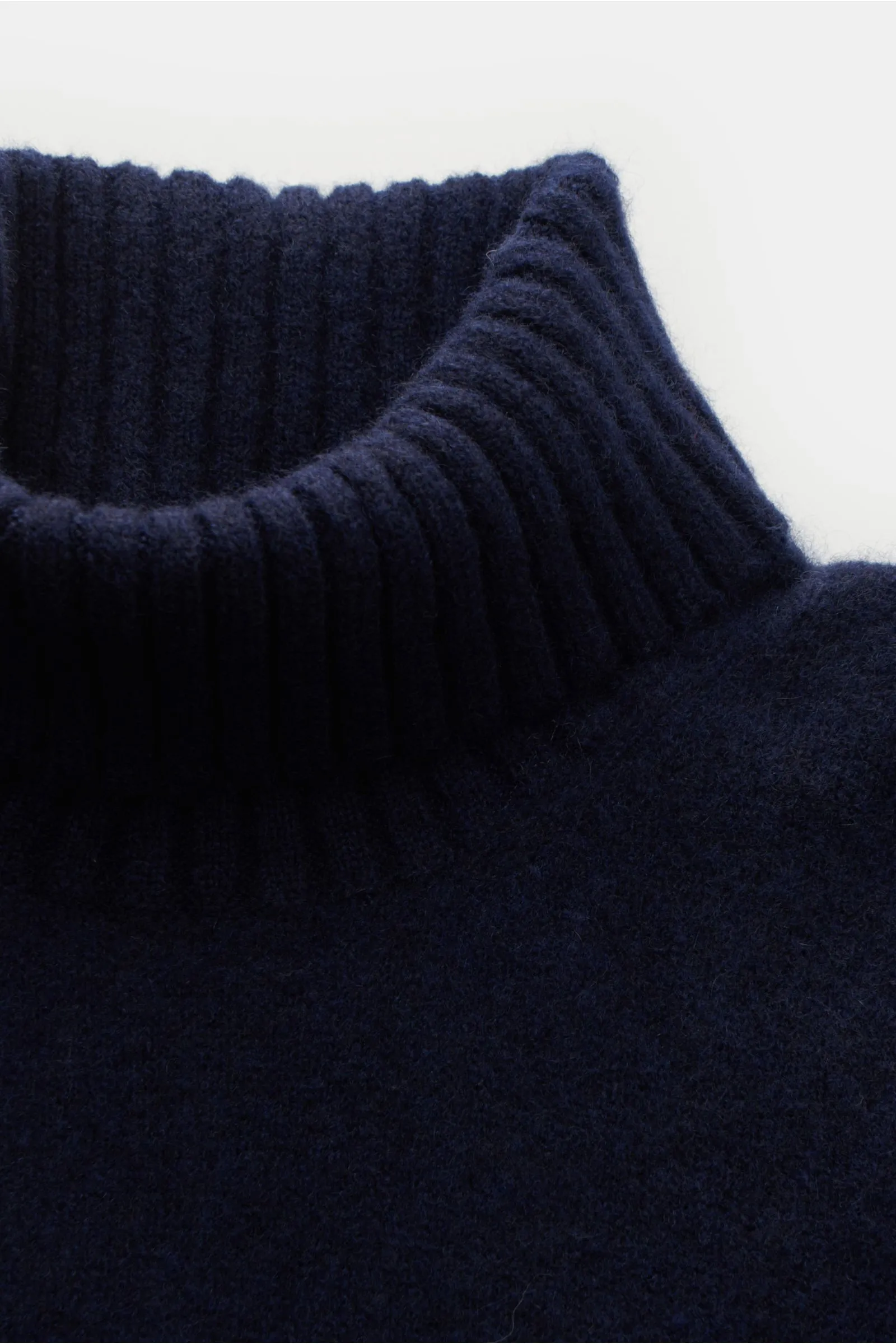 PIACENZA turtleneck jumper navy