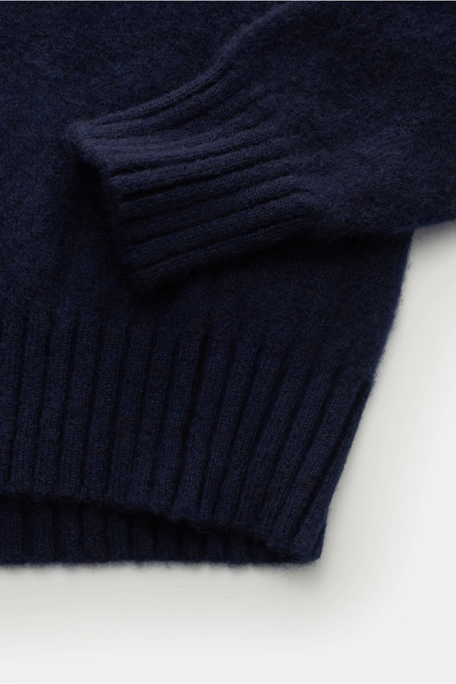 PIACENZA turtleneck jumper navy