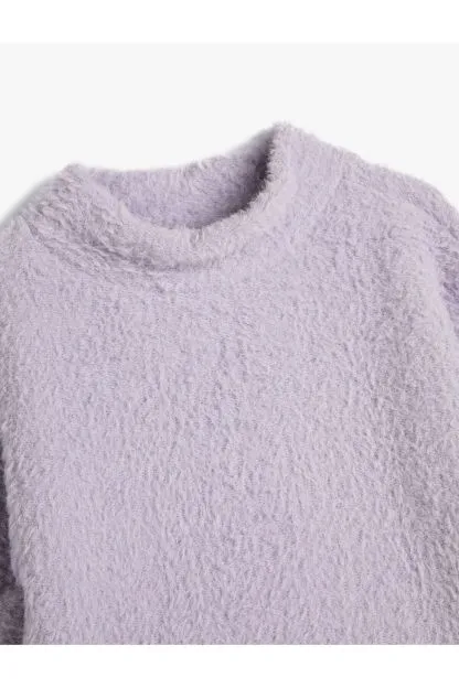 Plush Sweat Turtleneck