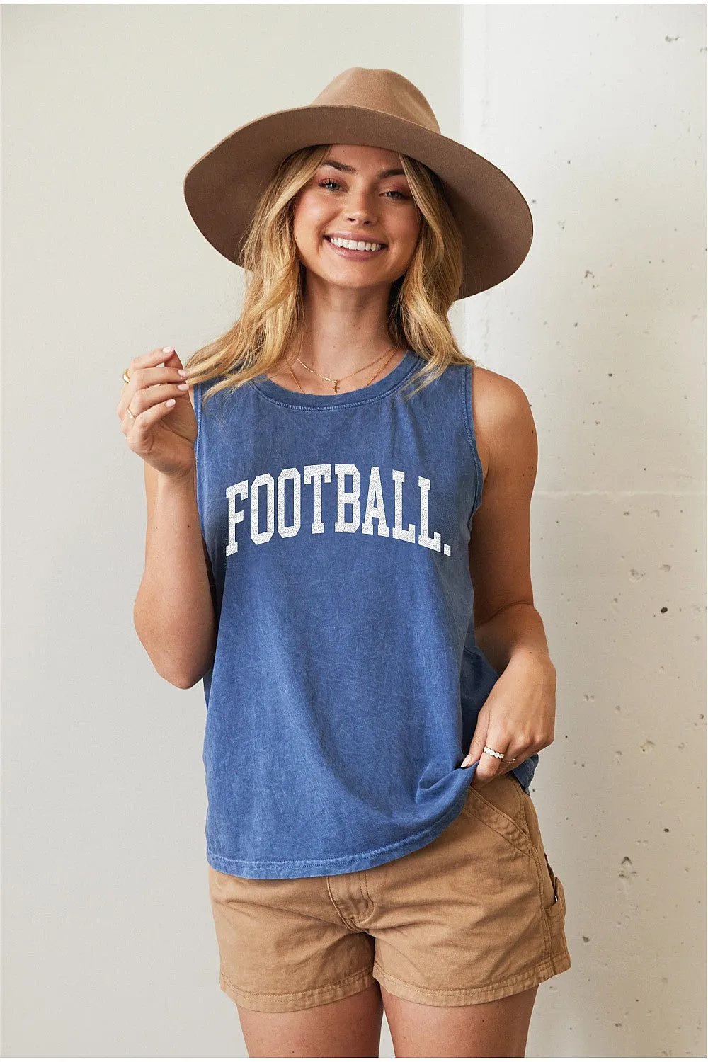 (PRE-ORDER) THE OC FOOTBALL MINERAL WASH TANK TOP | VARIOUS COLORS