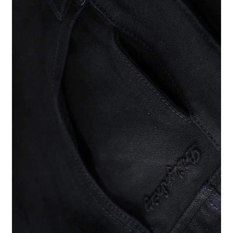 Privilege Society Men's Black 777 Denim Shorts