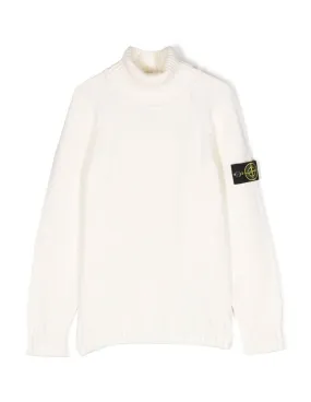 Pullover Stone Island bimbo 7916504A2 avorio