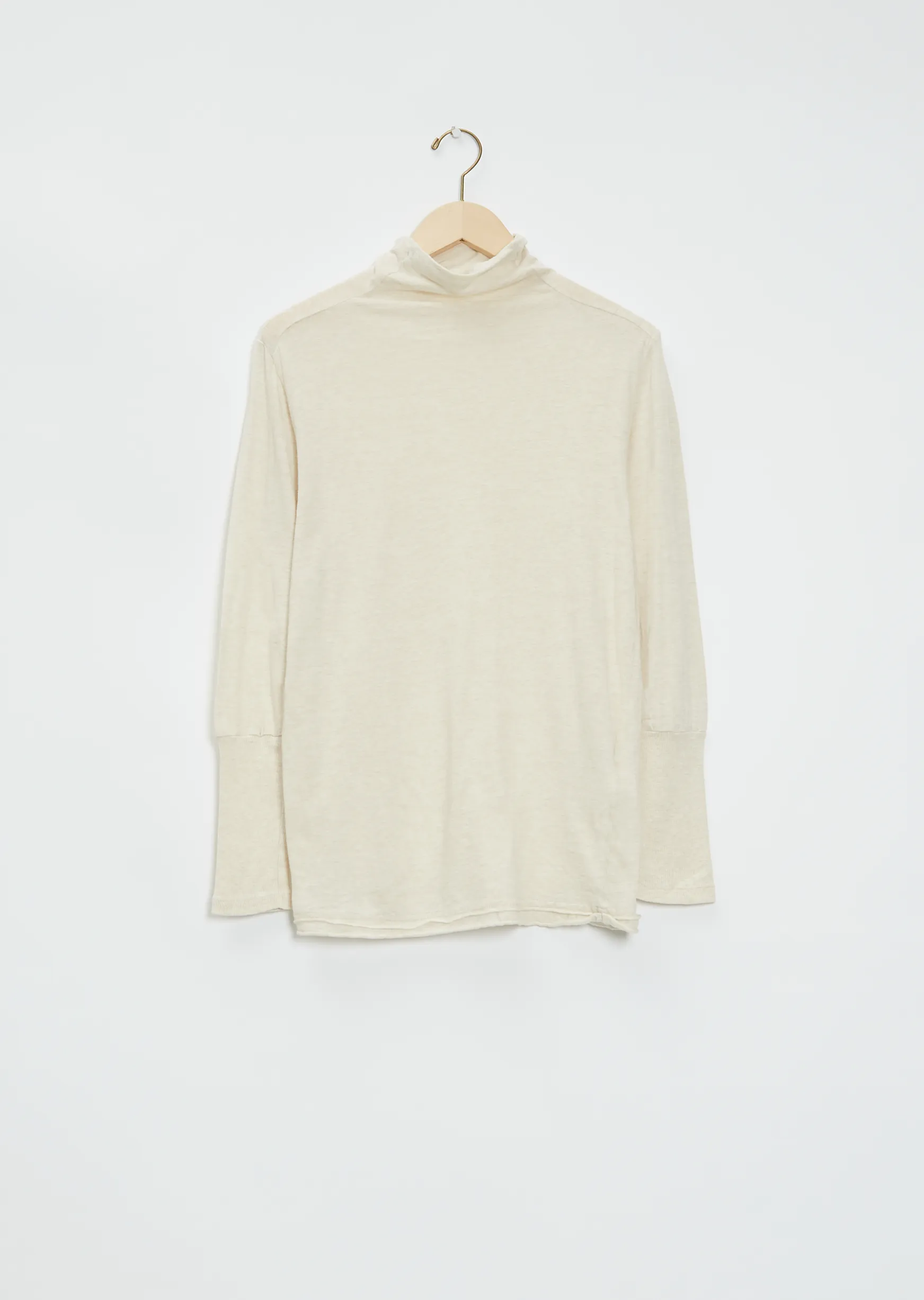 Pullover Wool Cotton Turtleneck