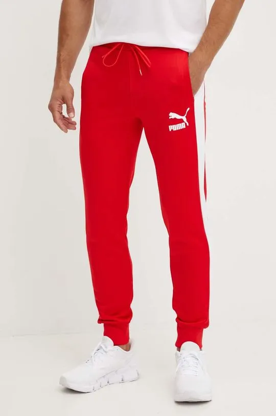 Puma joggers red color