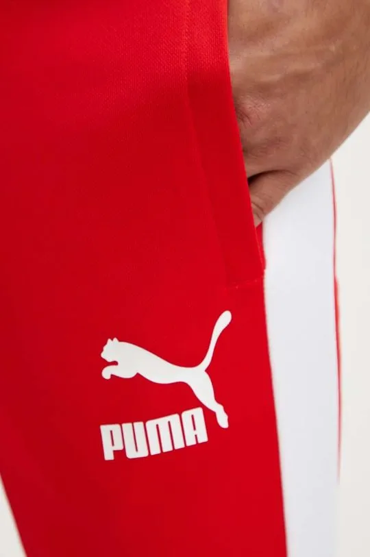 Puma joggers red color