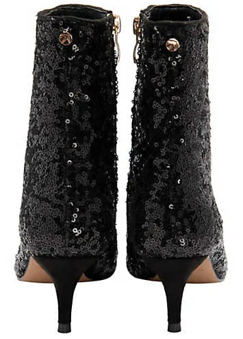 Ravel Sequin Ankle Boots | Kaleidoscope