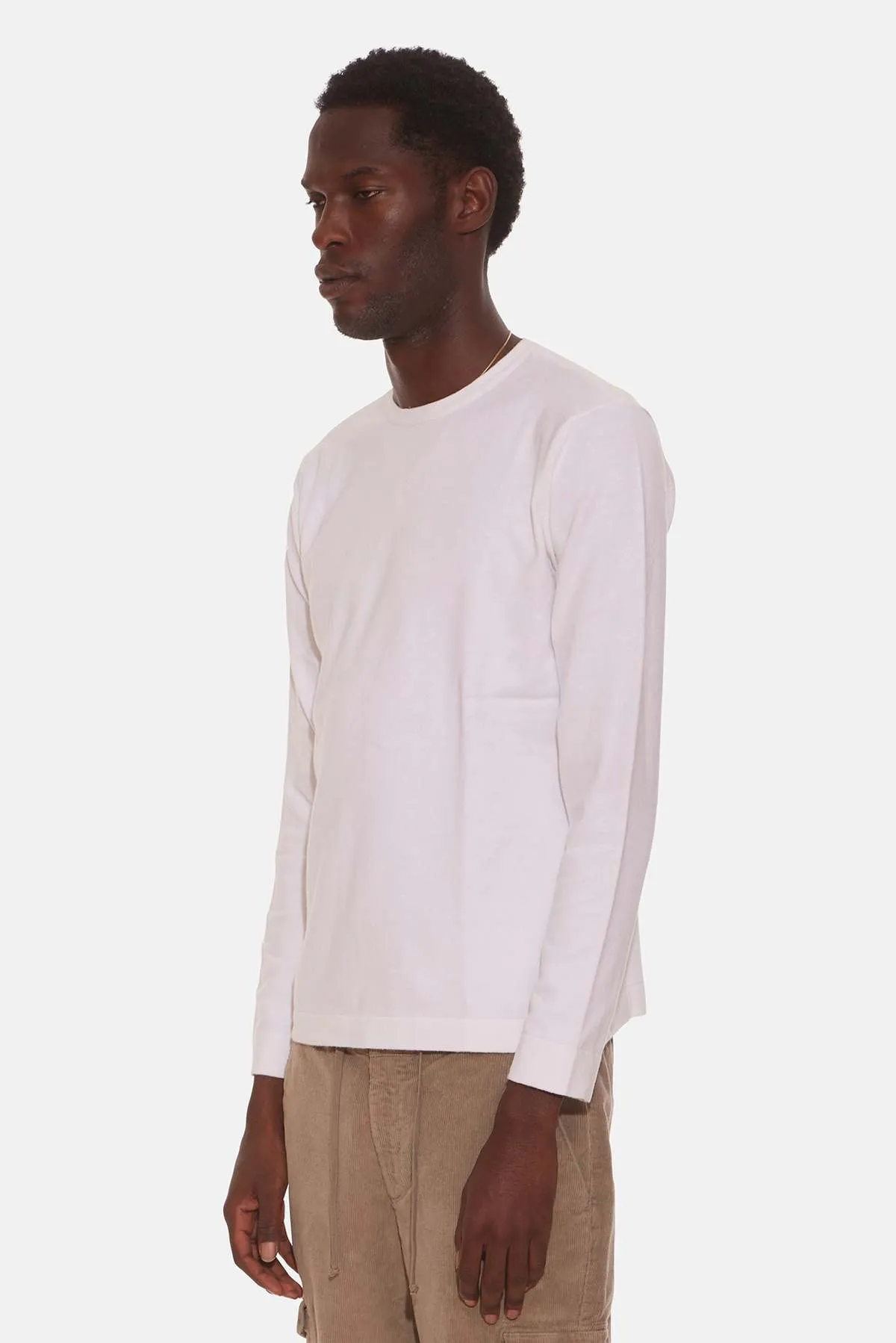 Reade Long Sleeve Tee - Laser White