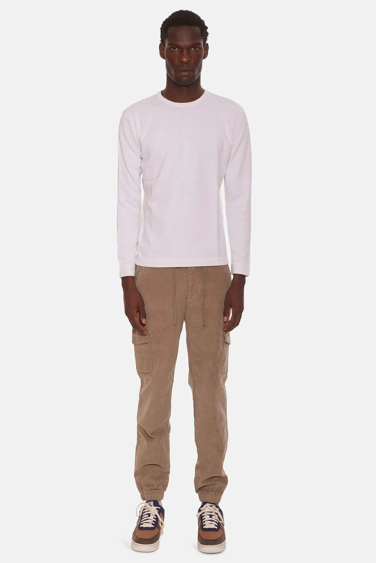 Reade Long Sleeve Tee - Laser White