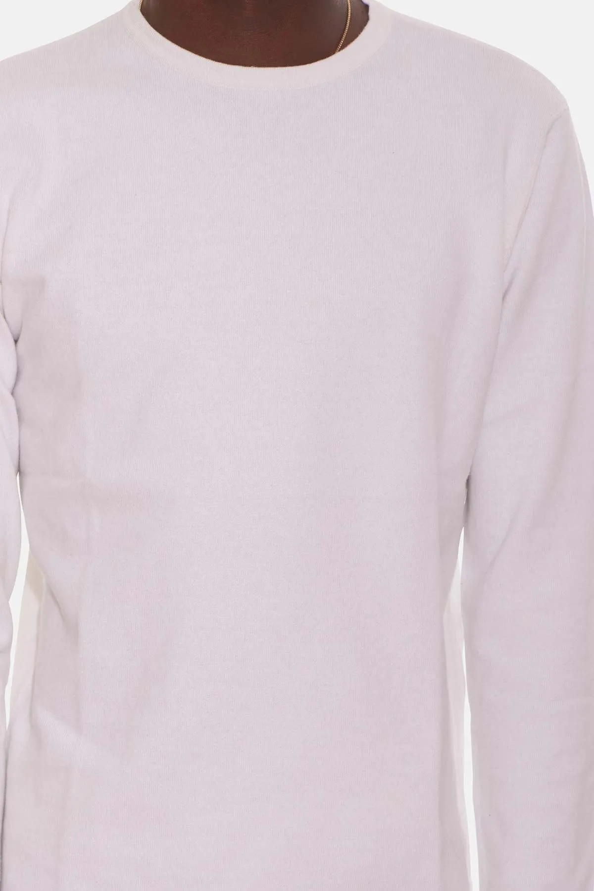 Reade Long Sleeve Tee - Laser White