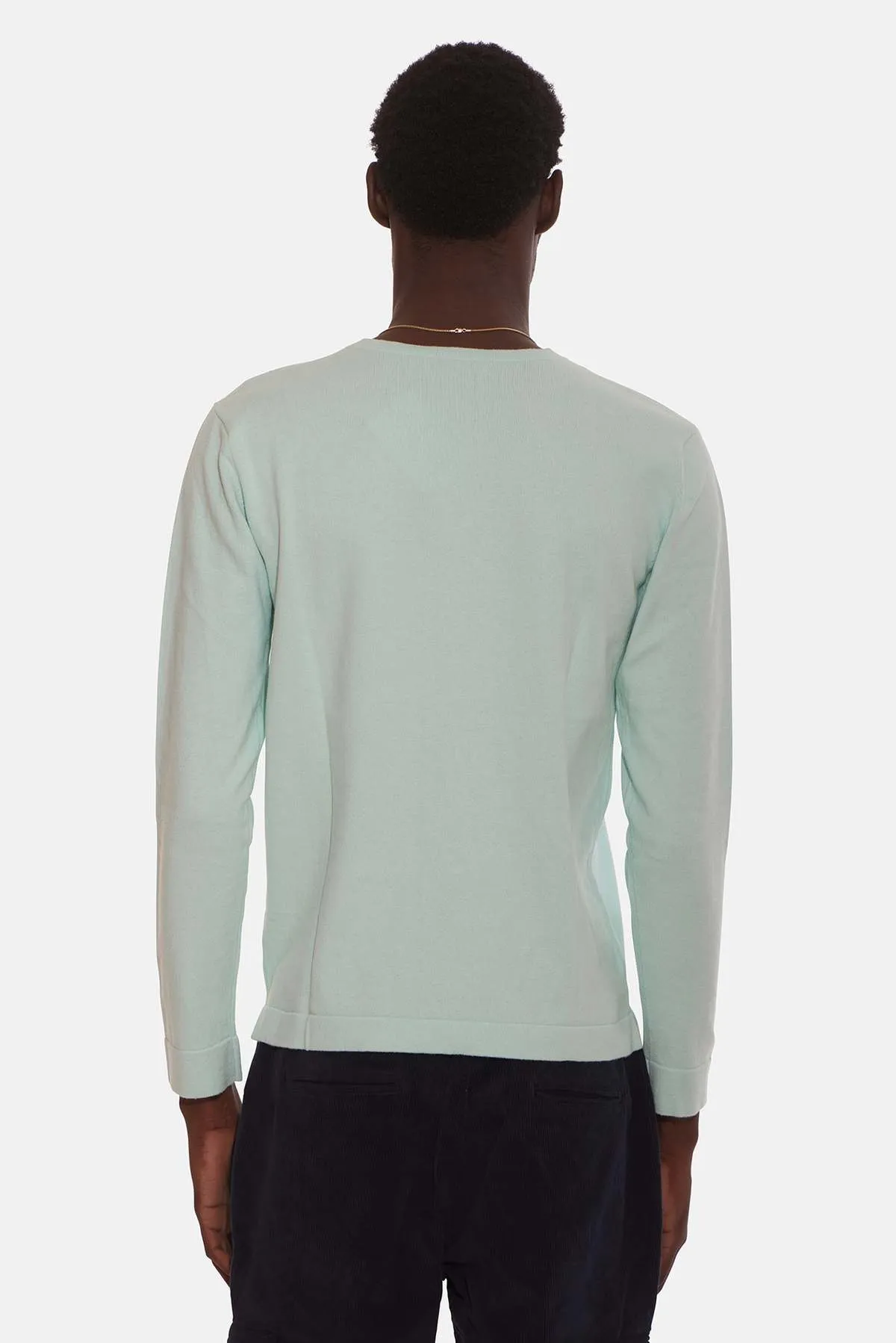 Reade Long Sleeve Tee - Mint Opaline