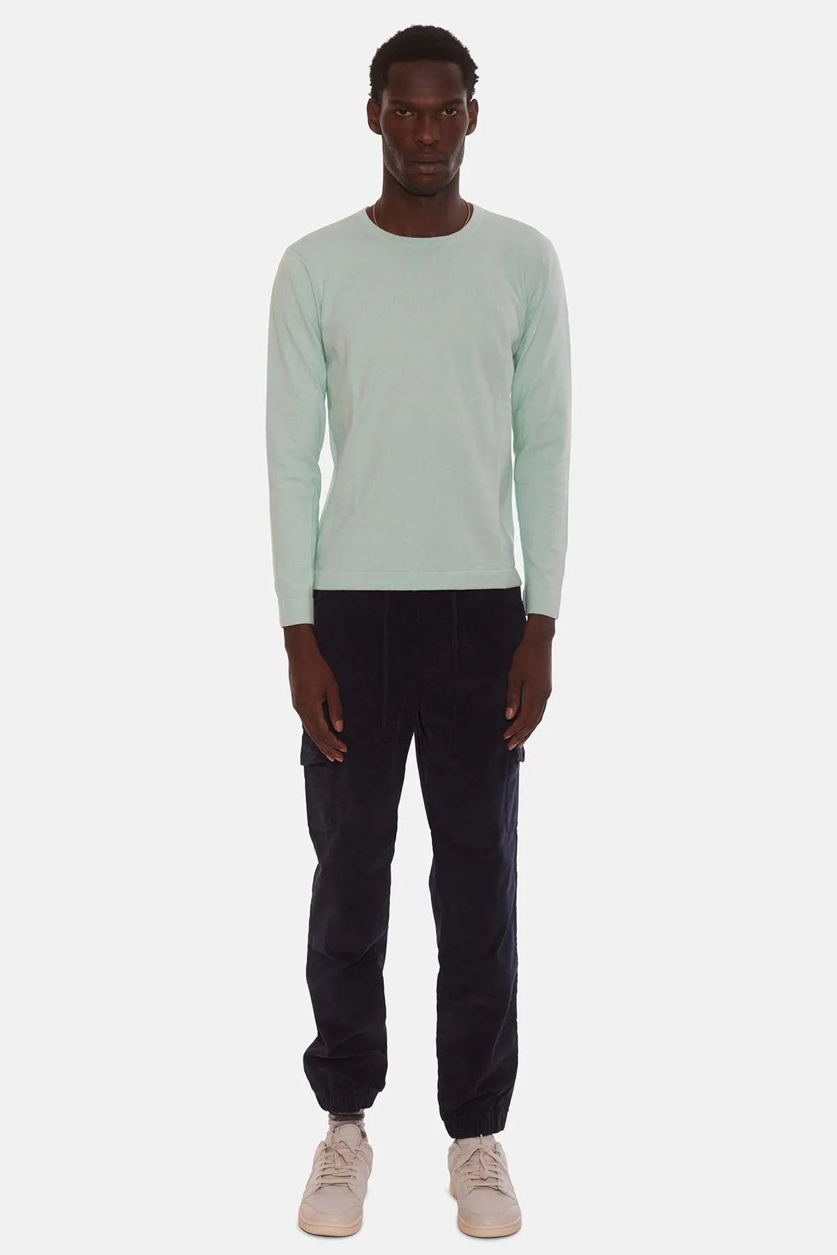 Reade Long Sleeve Tee - Mint Opaline