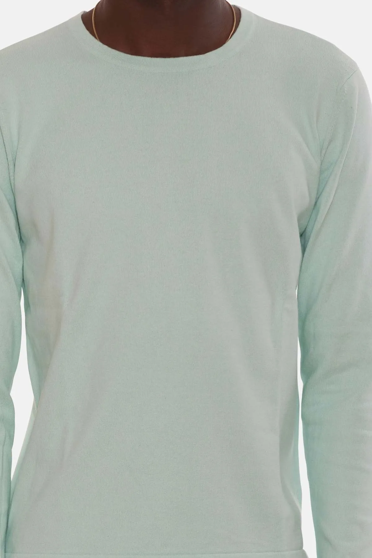 Reade Long Sleeve Tee - Mint Opaline