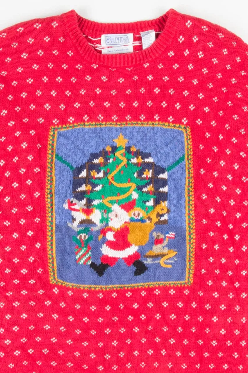 Red Ugly Christmas Pullover 51643