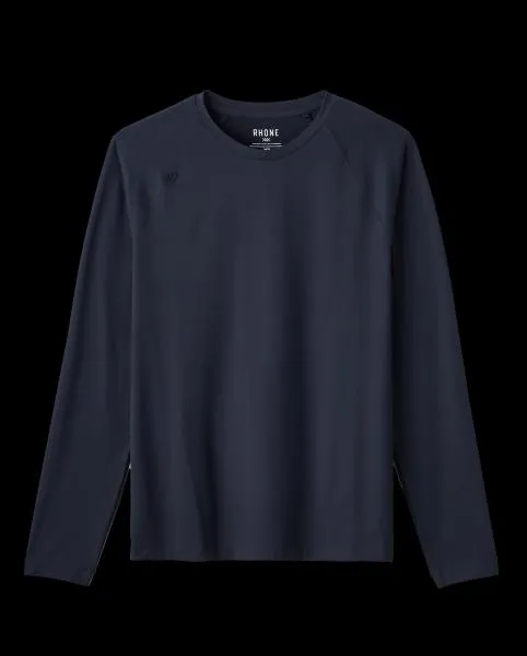 RHONE REIGN L/S, BLACK