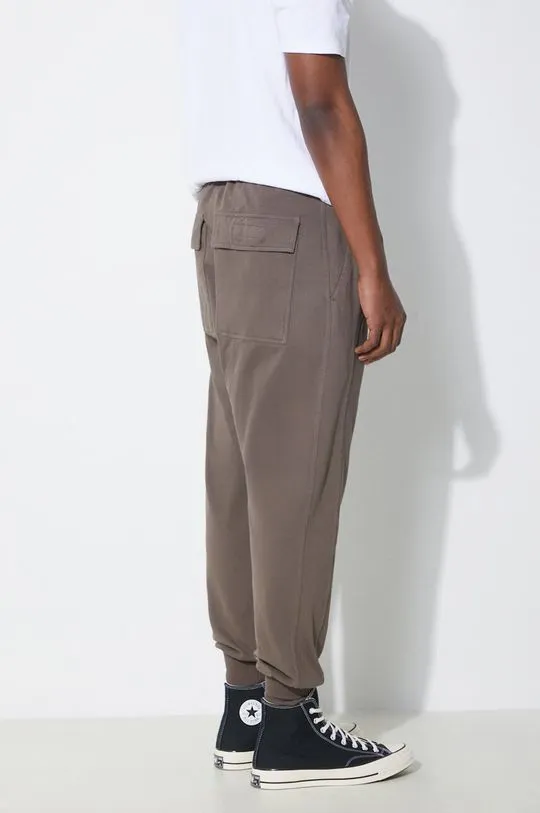 Rick Owens joggers brown color smooth DU01D1395.RIG.34