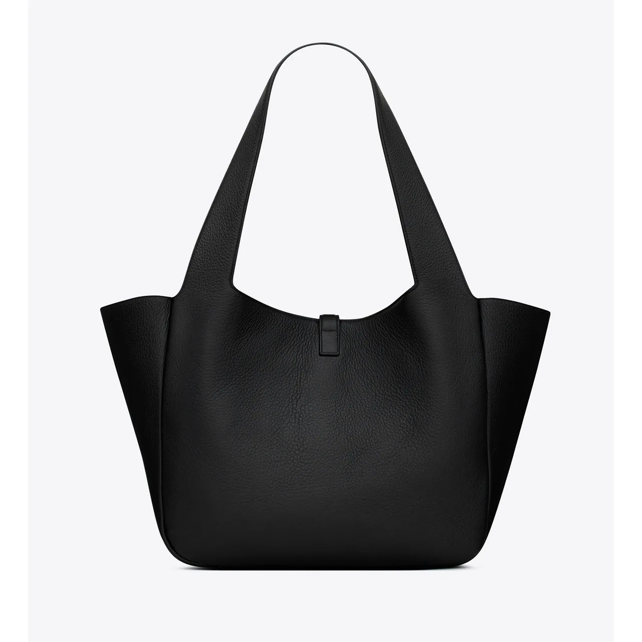 SAINT LAURENT Bea Leather Tote - NERO