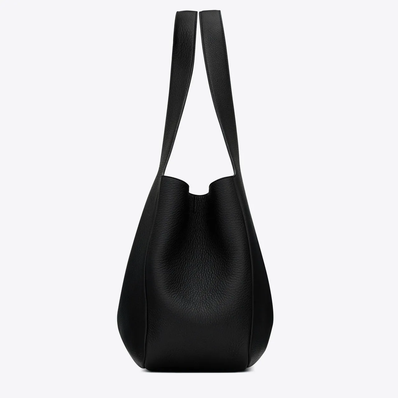 SAINT LAURENT Bea Leather Tote - NERO