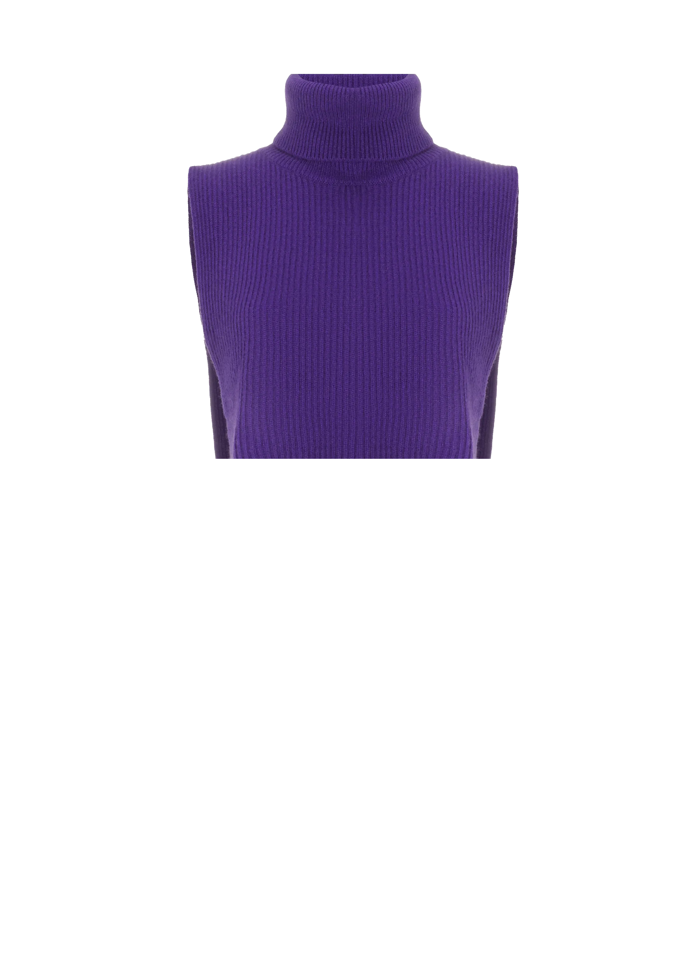 Saison 1865  Cashmere roll-neck jumper  - Purple