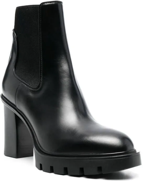 Santoni Budy ankle boots Black