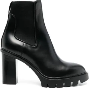 Santoni Budy ankle boots Black