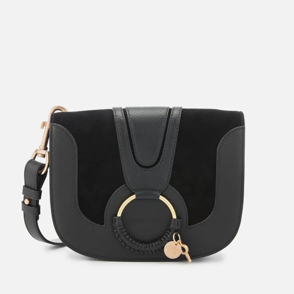 See by Chloé Hana Leather and Suede Crossbody Bag