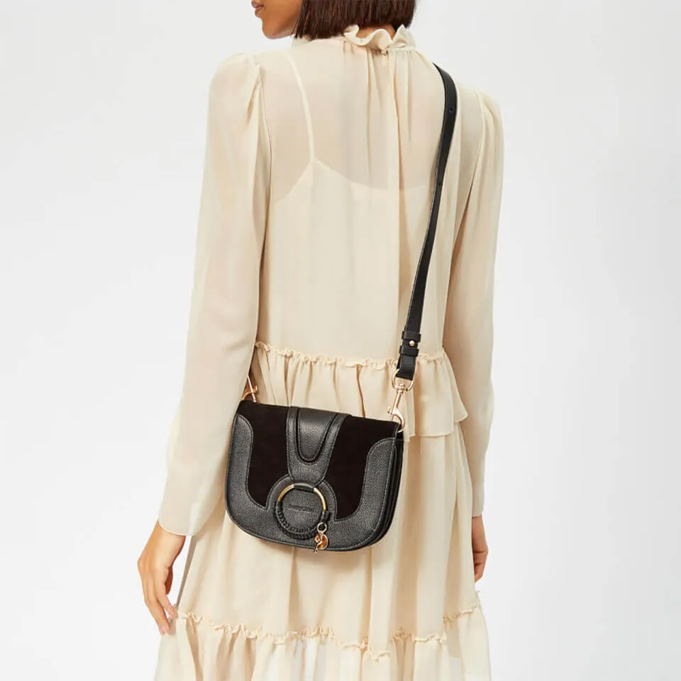 See by Chloé Hana Leather and Suede Crossbody Bag