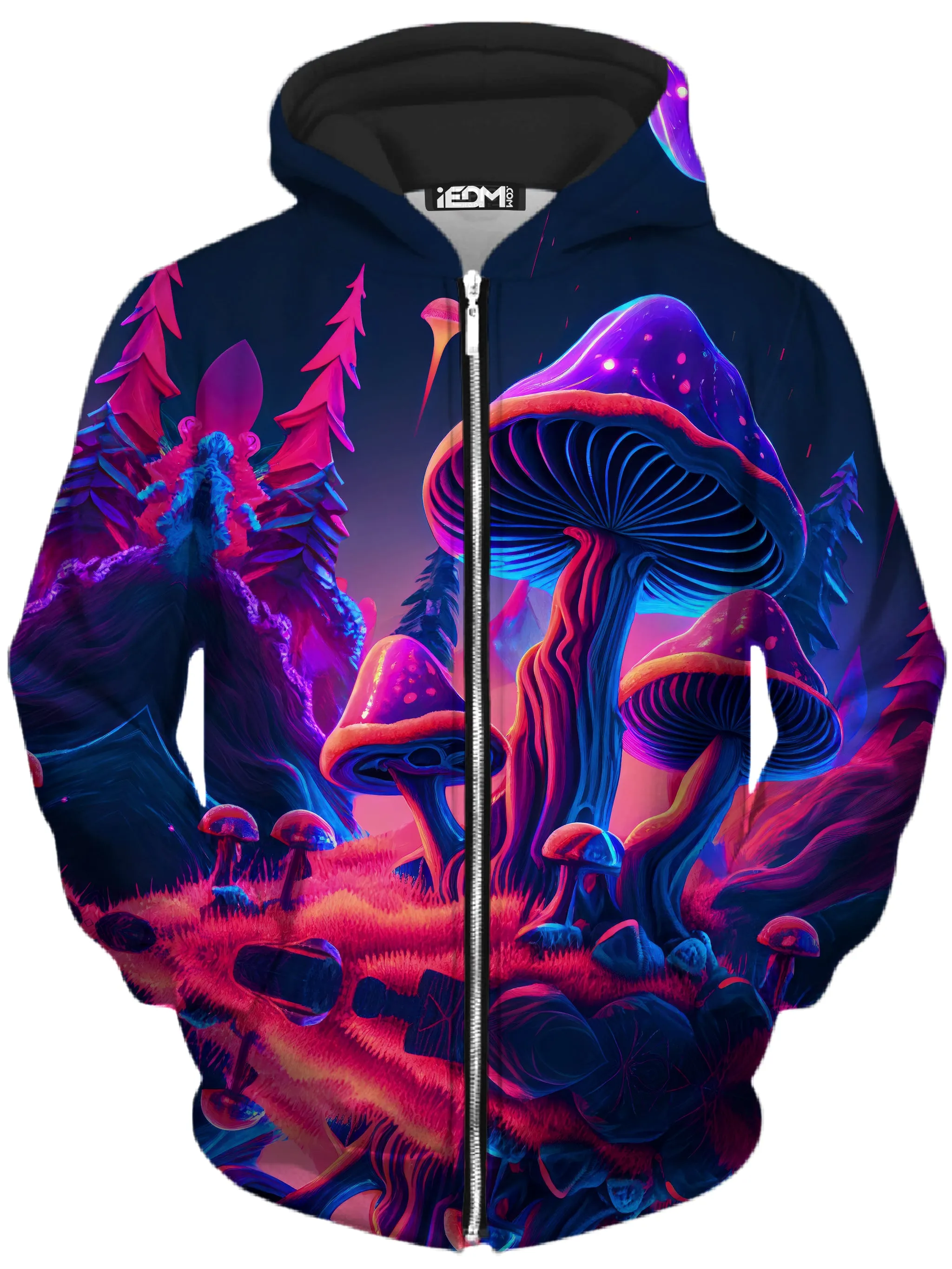 Shroom Trip Zip-Up Hoodie and Joggers Combo