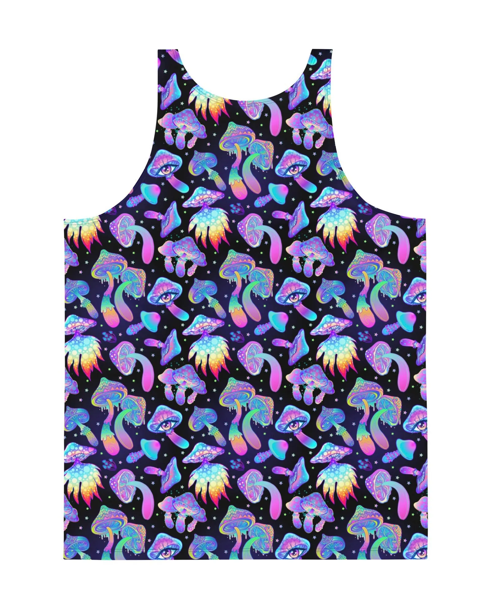 Shroomin Black Tank Top